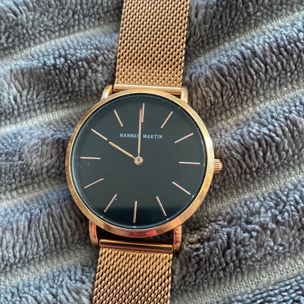 Rose Gold Watch